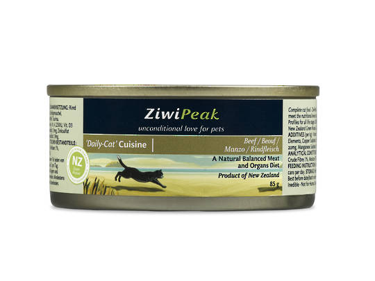 Ziwi Peak Moist Beef Cat Cuisine 85g